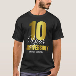 10. Hochzeitstag T-Shirt