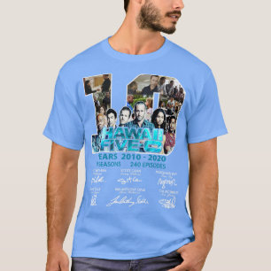 10 Jahre 2010 2020 Unterschriften TShirt