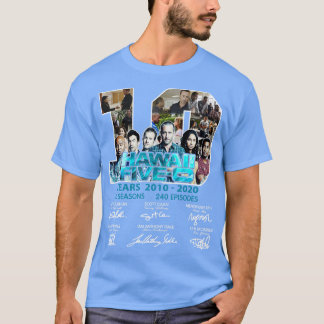 10 Jahre 2010 2020 Unterschriften TShirt
