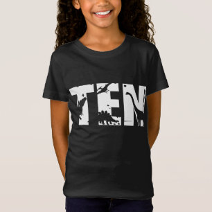 10 Jahre alt Geburtstag Junge Dinosaurier T Rex Ge T-Shirt