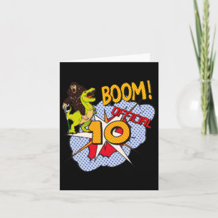 10 Jahre alt Laser-Tag Game Gamer Geschenk Laserta Karte