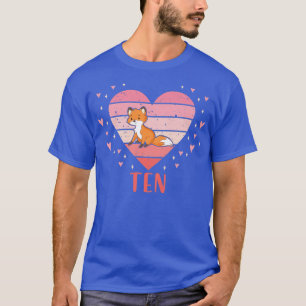 10 Jahre alt Niedlich für Geburtstagskinder 10. Ge T-Shirt