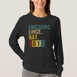 10 Jahre alt Phantastisch seit Mai 2012 10. Geburt T-Shirt