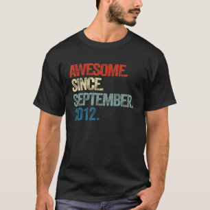 10 Jahre alt Phantastisch seit September 2012 10. T-Shirt