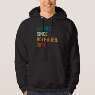 10 Jahre alte Geschenke Legend seit November 2012 Hoodie