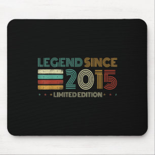 10 Jahre alte Legende seit 2015 10. Geburtstag Mousepad
