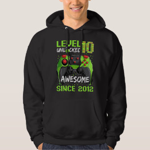 10 Jahre alter Gamer Boy Geburtstag Phantastisch s Hoodie