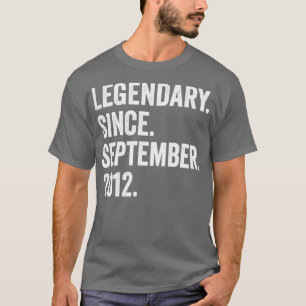 10 Jahre alter Legendär seit September 2012 10. B T-Shirt