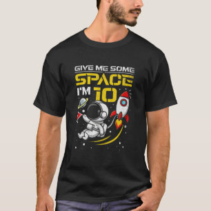 10 Jahre alter Weltraum 10. Geburtstag Boy Astrona T-Shirt