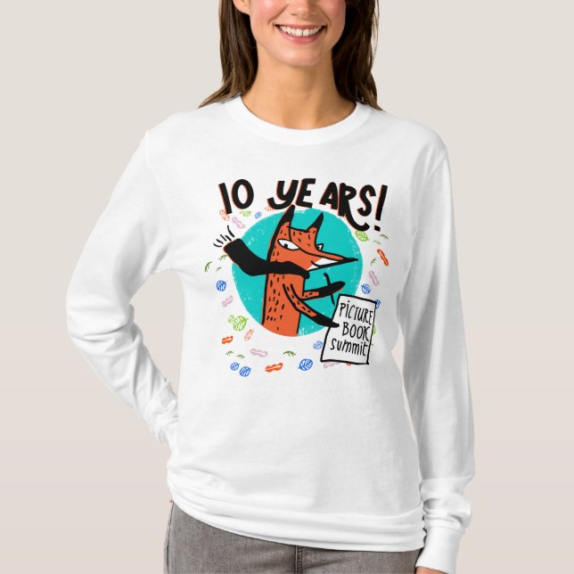 10 Jahre Feier des Picture Book Summit T-Shirt (Vorderseite)