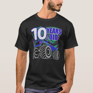 10 Jahre Geburtstagsmonster-Lkw für Jungen und Mäd T-Shirt