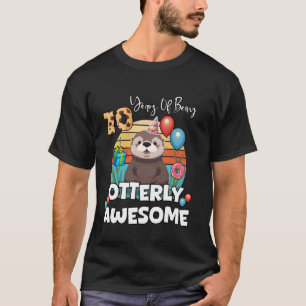 10 Jahre Otterhaft Großartiger Seeotter Zehnter  T-Shirt