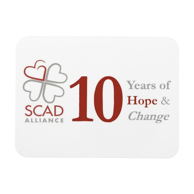 10 Jahre SCAD Alliance Magnet (Horizontal)