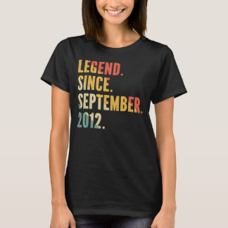 10 Jahre Vintage Legende seit 10. September 2012 T-Shirt