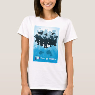10 Jahre von Webkinz Silhouette T-Shirt