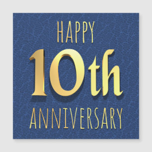 10. Jahrestag Magnetkarte