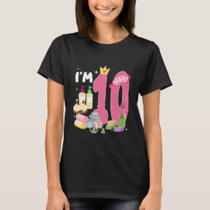 10-jährige Geburtstagsmädchen 10. Spa-Geburtstagst T-Shirt
