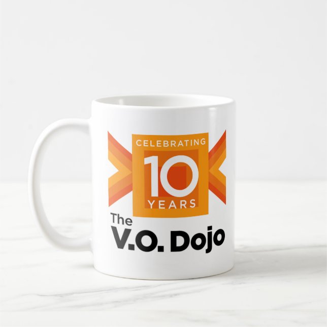 10-jährige Tasse (Links)