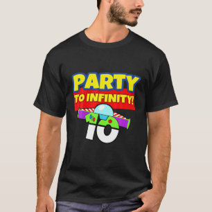 10-jähriges 10-jähriges Spielzeug-Party bis Gebu T-Shirt