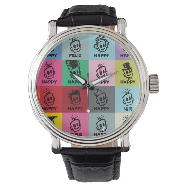 10. Jubiläumsschau Armbanduhr (Vorderseite)