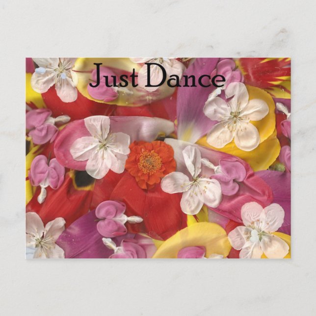 10 Just Dance Postkarte (Vorderseite)