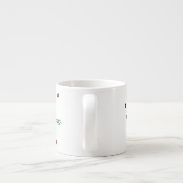 10 Ladybugs Espressotasse (Rückseite)
