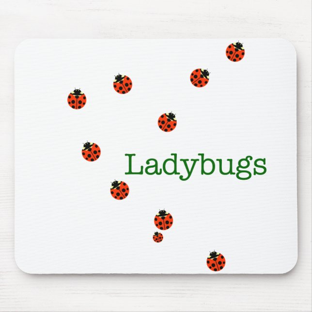 10 Ladybugs Mousepad (Vorne)
