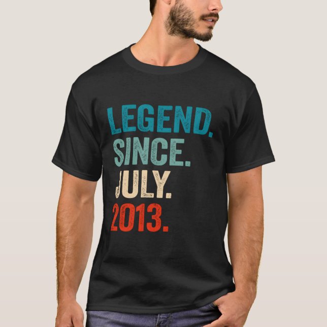 10. Legende seit Juli 2013 T-Shirt (Vorderseite)