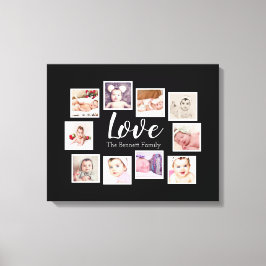 10 Liebe FotoCollage Leinwanddruck