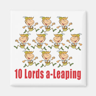 10 Lords a-Leaping Magnet