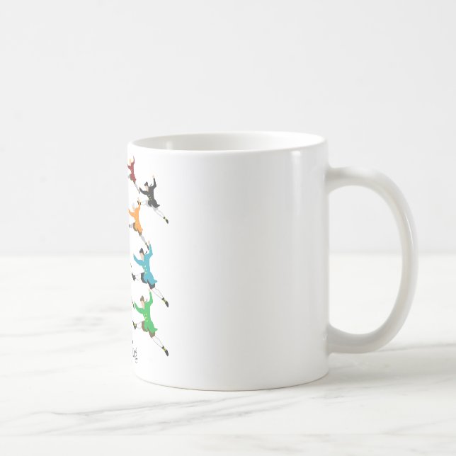 10 Lords Leaping Kaffeetasse (Rechts)