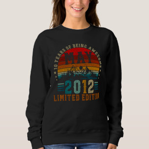 10. Mai 2012 10. Geburtstag Sweatshirt