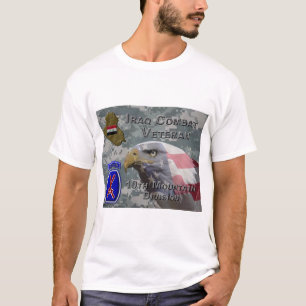 10. Mountain Div Iraq Combat Veteran T-Shirt
