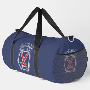 10. Mountain Division "Mountaineer" Grunge Duffle Bag