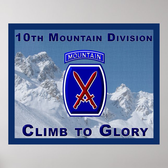 10. Mountain Division Poster (Vorne)