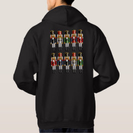 10 Nutcracker Toy Soldiers und ein Nutcracker King Hoodie
