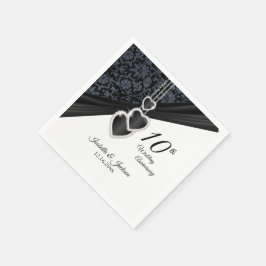 10. Onyx Hochzeitstag Serviette