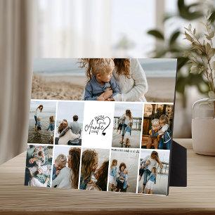 10 Personalisierte beste Tante Foto-Collage Fotoplatte