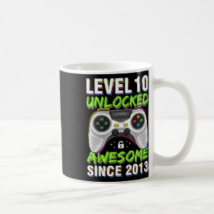10 Phantastisch seit 2013 10. Geburtstag Gamin Kaffeetasse