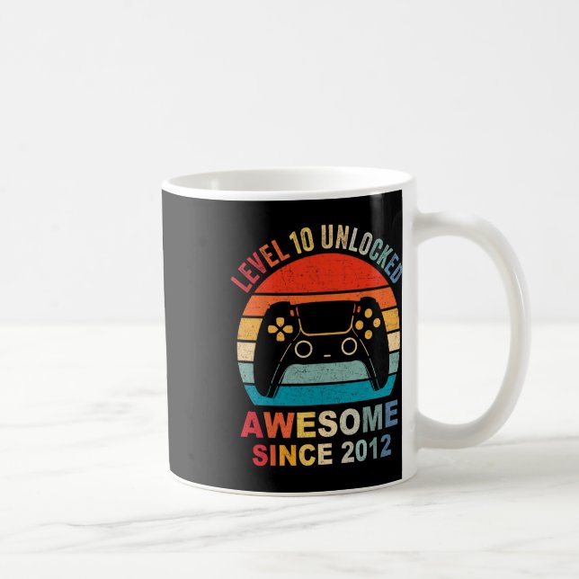 10 Phantastisches 2012 Videospiel 10. Geburtstag Kaffeetasse (Rechts)
