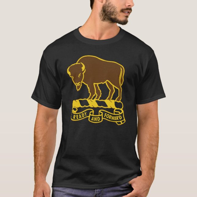 10. Regiment der US-Kavallerie (Soldaten von Buffa T-Shirt (Vorderseite)