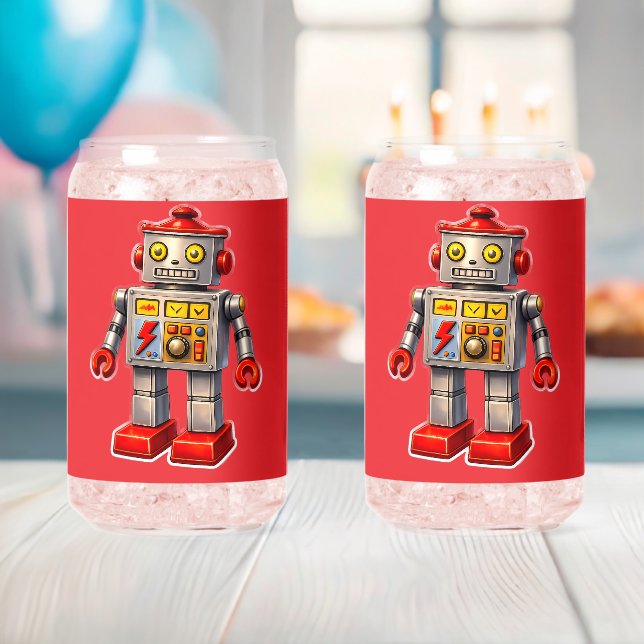 10 robot rotes Glas kann de (Insitu (Baby Party))