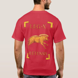 10 römischer Legio X Fretensis Vexillum T - Shirt