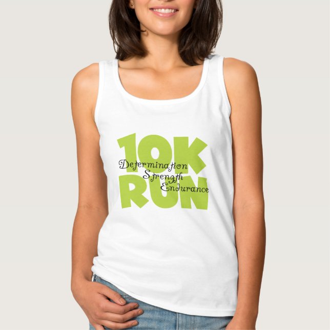 10 Run Spring Green T-Shirt (Vorderseite)