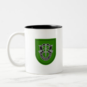 10. Special Forces Group (10. SFG) Zweifarbige Tasse