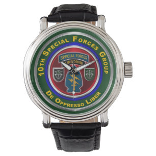 10. Special Forces Group Im Flugzeug Armbanduhr
