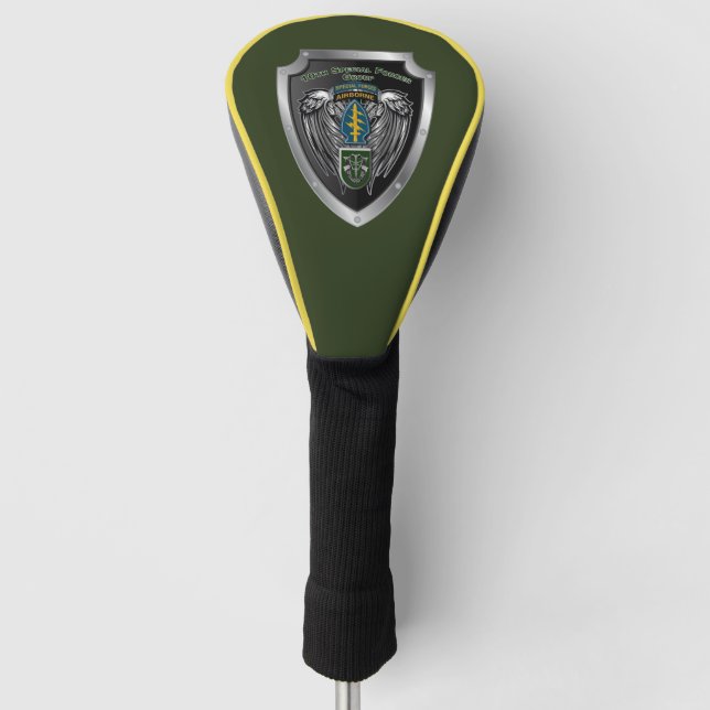 10. Special Forces Group (Im Flugzeug) Golf Headcover (Vorderseite)