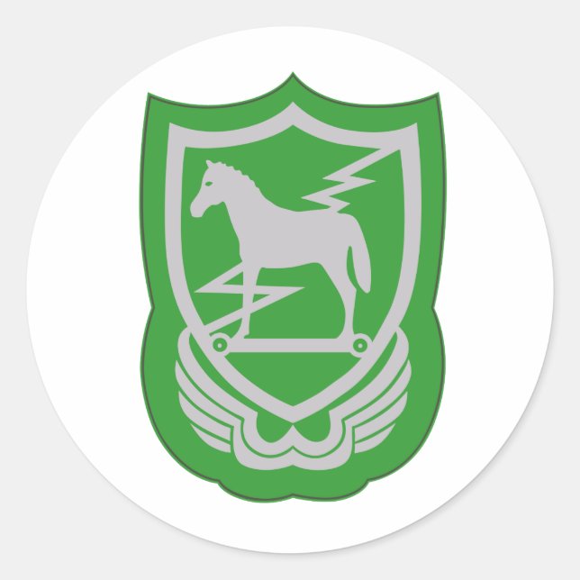 10. Special Forces Group Runder Aufkleber (Vorderseite)