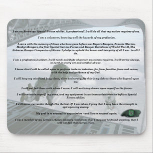 10. Spezialeinheiten Creed Veterans Mousepad