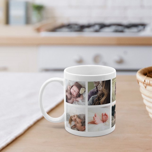 10 Square FotoCollage Kaffeetasse (Von Creator hochgeladen)